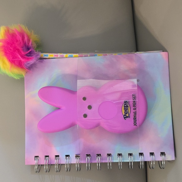 PEEPS Bunnies Mini Journal & Ballpoint Pen Set NEW - Picture 1 of 5
